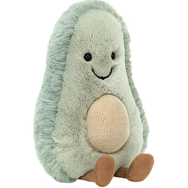 Jellycat Fun Food Series Fruit Avocado Soothing Doll Plush Doll 18cm Height
