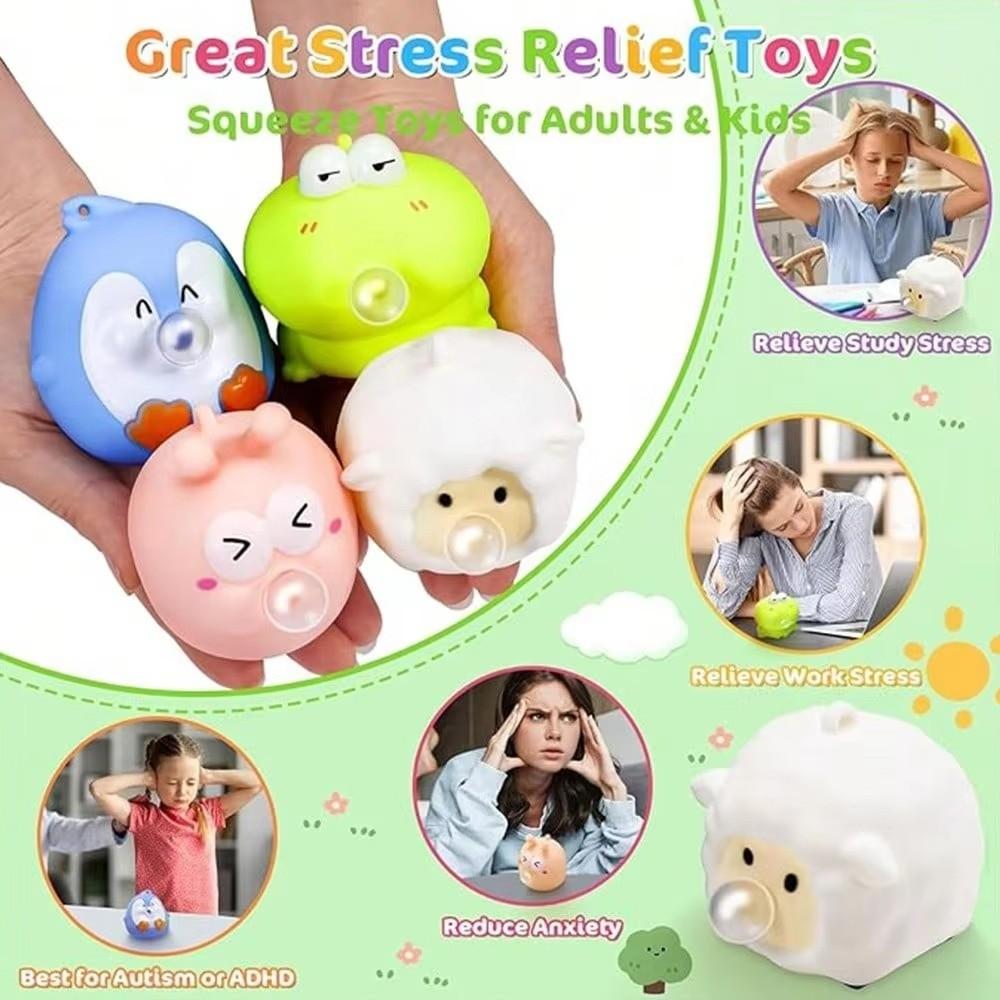Slow Rebound Squeeze Toy Squishy Sensory Toy Animal Fidget Toy Adults