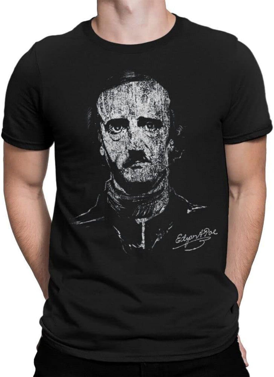 Edgar Allan Poe Sketch T-Shirt S чёрный