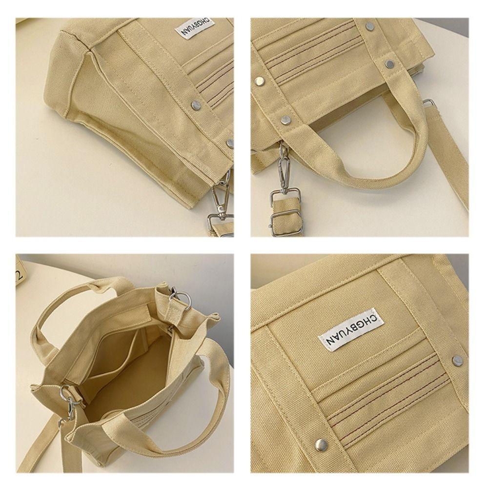 Handbag Canvas Bag Simple Cloth Crossbody Bag Casual Shoulder Bag  Boys