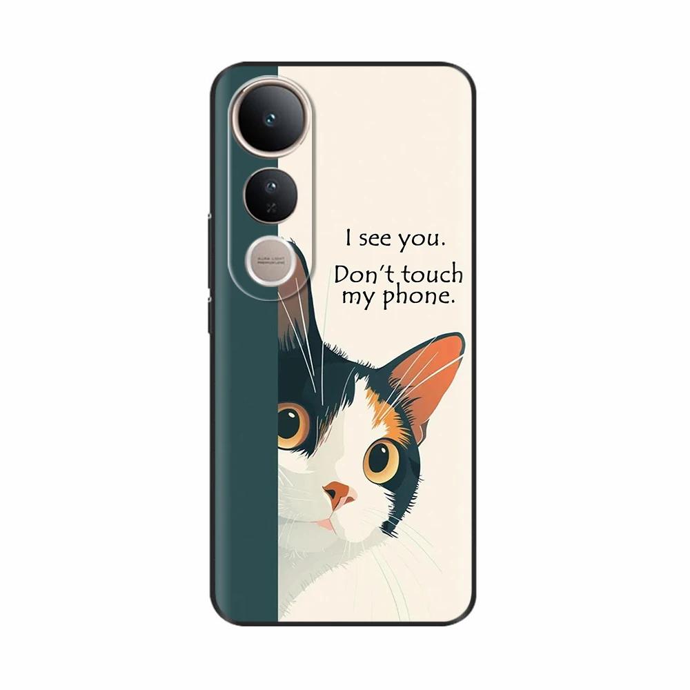 For Vivo V50 Lite Case Cute Cartoon Painted Phone Case For Vivo V50 Lite 4G 5G Protection Shockproof Shell Back Cover Protection