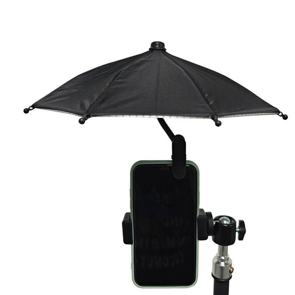 Sun Protection Sunshade Phone Umbrella With Clip Phone Fixed Clip Phone Umbrella Holder  Motorcycle