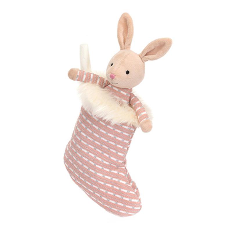 

JELLYCAT Bonnie Rabbit series animal shimmering sock rabbit cute doll plush doll 20cm high