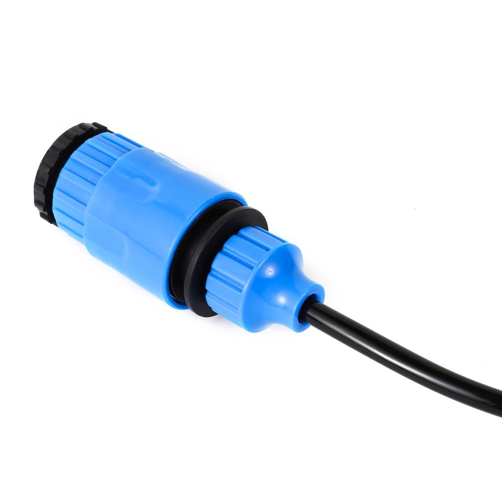 5Pcs Blue Garden Hose Water Quick Connector 1/4" Hose Connector 1/2 To 3/4" Thread Nipple Water Pipe Tap Fittings New