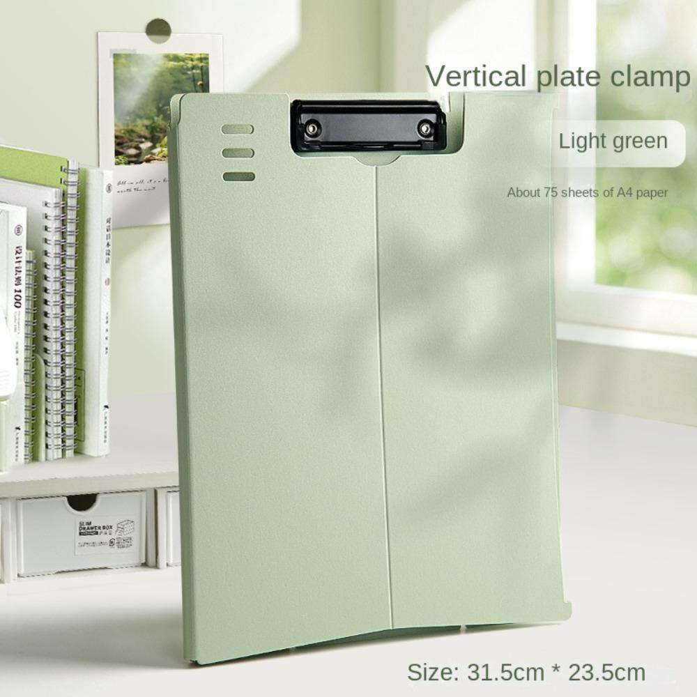 Stationery File Folder Clipboard Folding Stand File Folder Memo Clip Board Data Storage