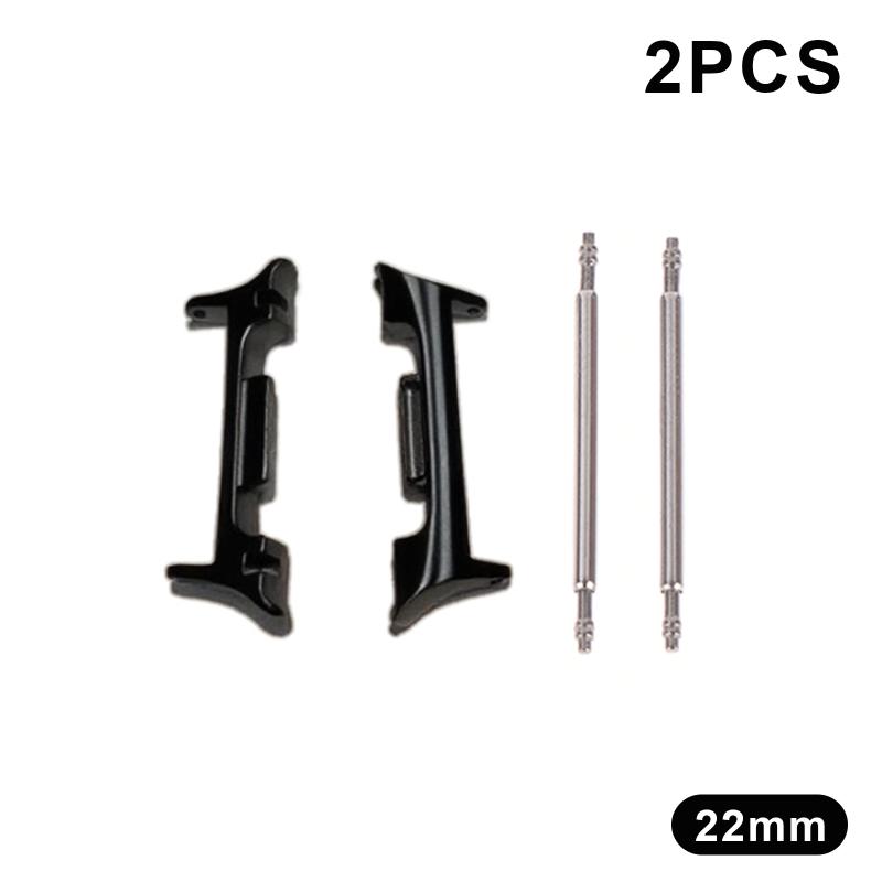 1 pár adaptérů pro Galaxy Watch 8 Classic nerezový řemínek konektor pro Galaxy Watch 20/22/24mm kovové adaptéry