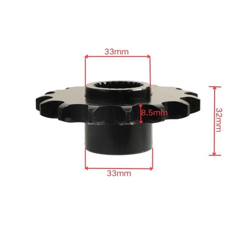530 Chain Front Sprocket Cog 24T Gear 14T 15T 16T 17T Teeth for Gy6 125cc 150cc Quad Dirt Pit Bike ATV UTV Buggy Go Kart