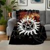 Supernatural Anti-Possession Symbol T-Shirt - Occult ClothingBlanket Flannel Throw Blanket for Sofa, Bed, Travel, Camping, Office, Couch, Ch