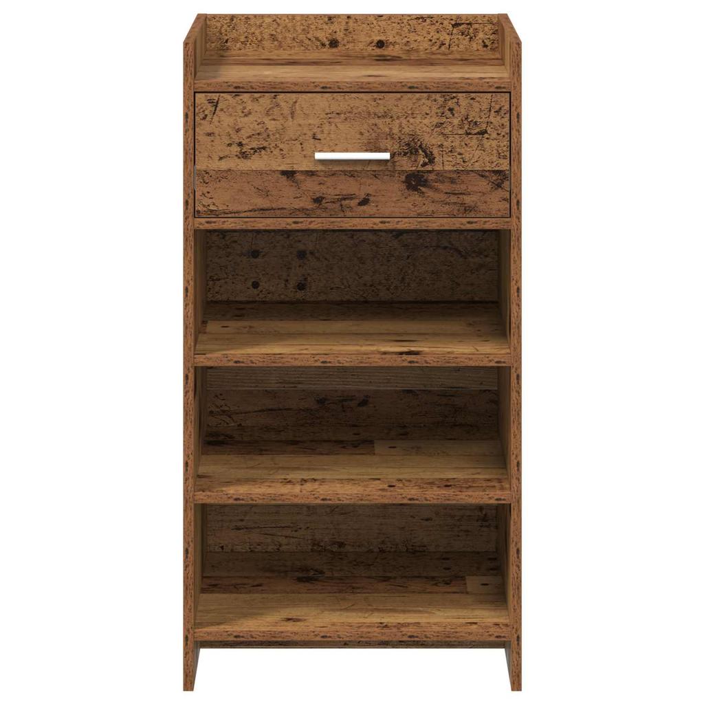 Shoe Cabinet with Storage Reclaimed Wood Look 48 x 36 x 92 cm Engineered Wood