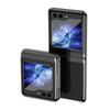 Slim Transparent Flip Phone Case Galaxy Z Flip5 6 With Kickstand Shockproof TPU PC Hybrid Cover