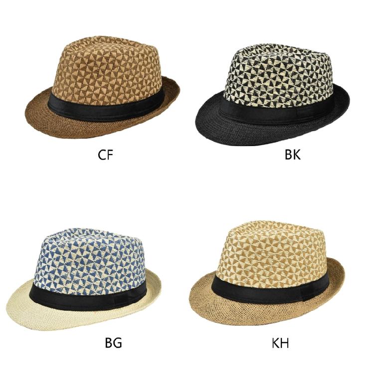 Straw Beach Hat Straw Fedora Hat Straw British Style Panama Hat Straw Panama