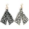Leopard Print Retro Polka Dot Keychain - Abstract Bag & Car Accessory Ornament