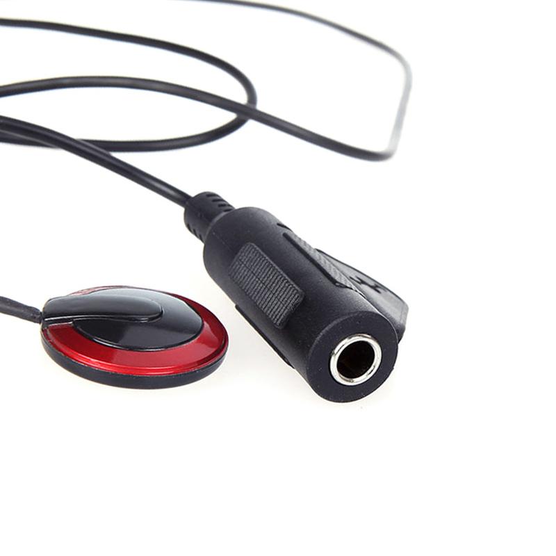 Captador de microfone de contato piezo para guitarra, violino, banjo, bandolim, ukulele