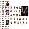 Unique Acrylic Christmas Countdown Calendar With 24 Fun Trump Blind Box Gifts For Festive Celebrations