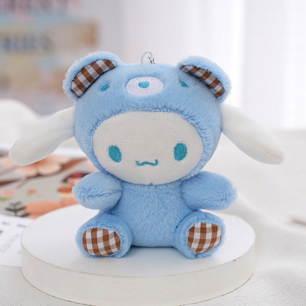 

Sanrio Кавайний Плюшевий Брелок-Лялька Hello Kitty My Melody Kuromi Cinnamoroll Мультяшна Тварина Плюшевий Підвіска Прикраса для Рюкзака