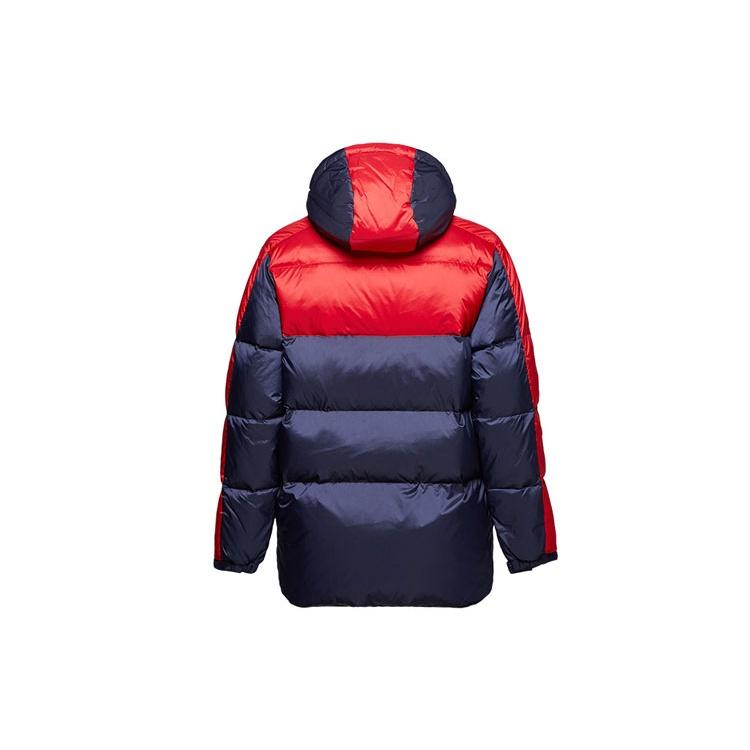 Converse Winter Down Fill Puffer Jacket Asia Sizing 'Navy Red' Men's 10008049-A03