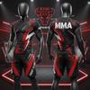 Ensemble Sport MMA 2026 Nouveau pour Enfants Rouge Noir Graphique Rash Guard T-shirts & Shorts Ensembles Séchage Rapide Combinaison d'Entraînement au Combat