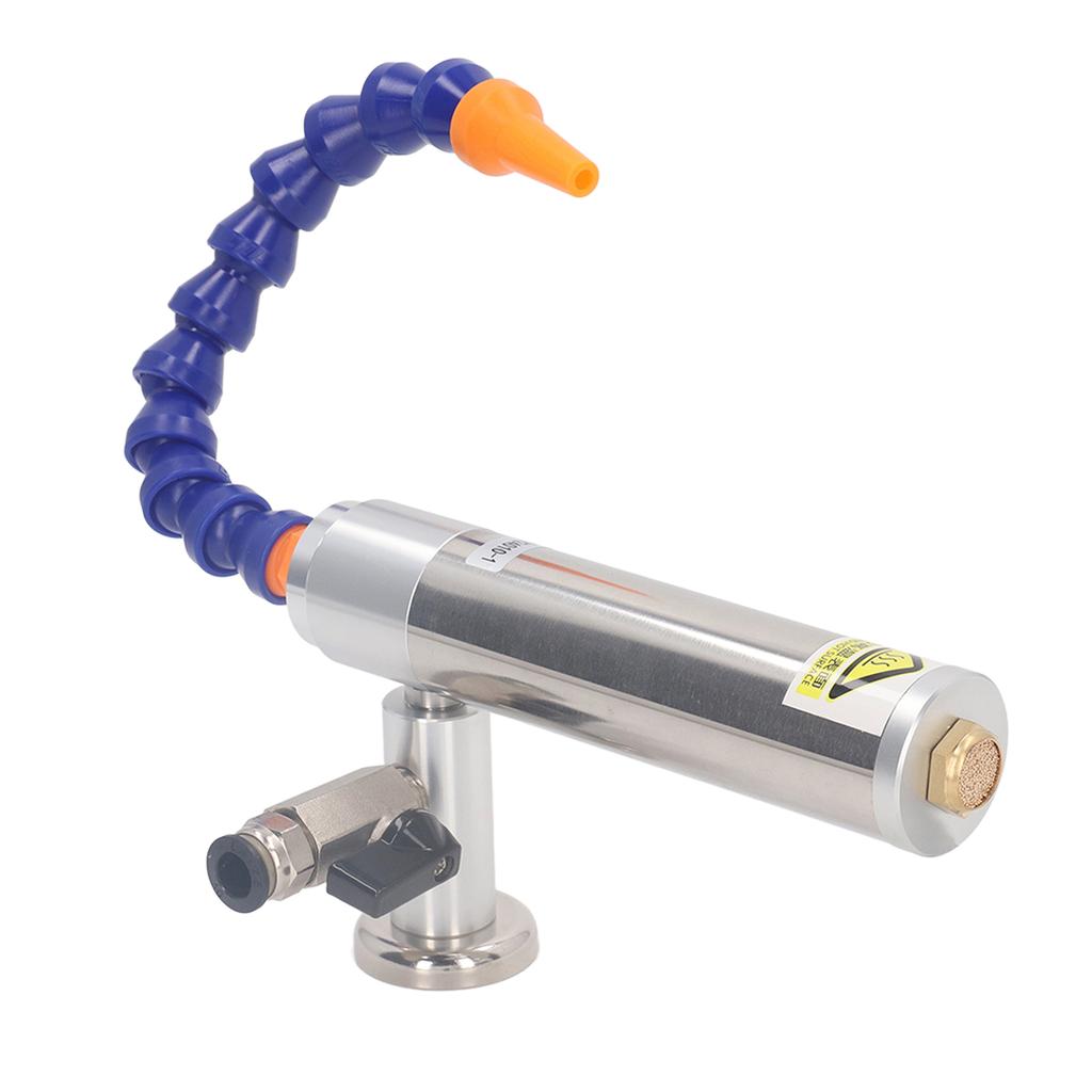 5PCS Set Vortex Cold Air Cooling Gun Aluminum Alloy Heat Resistant High Efficiency Air Cooler Gun Set for Welding