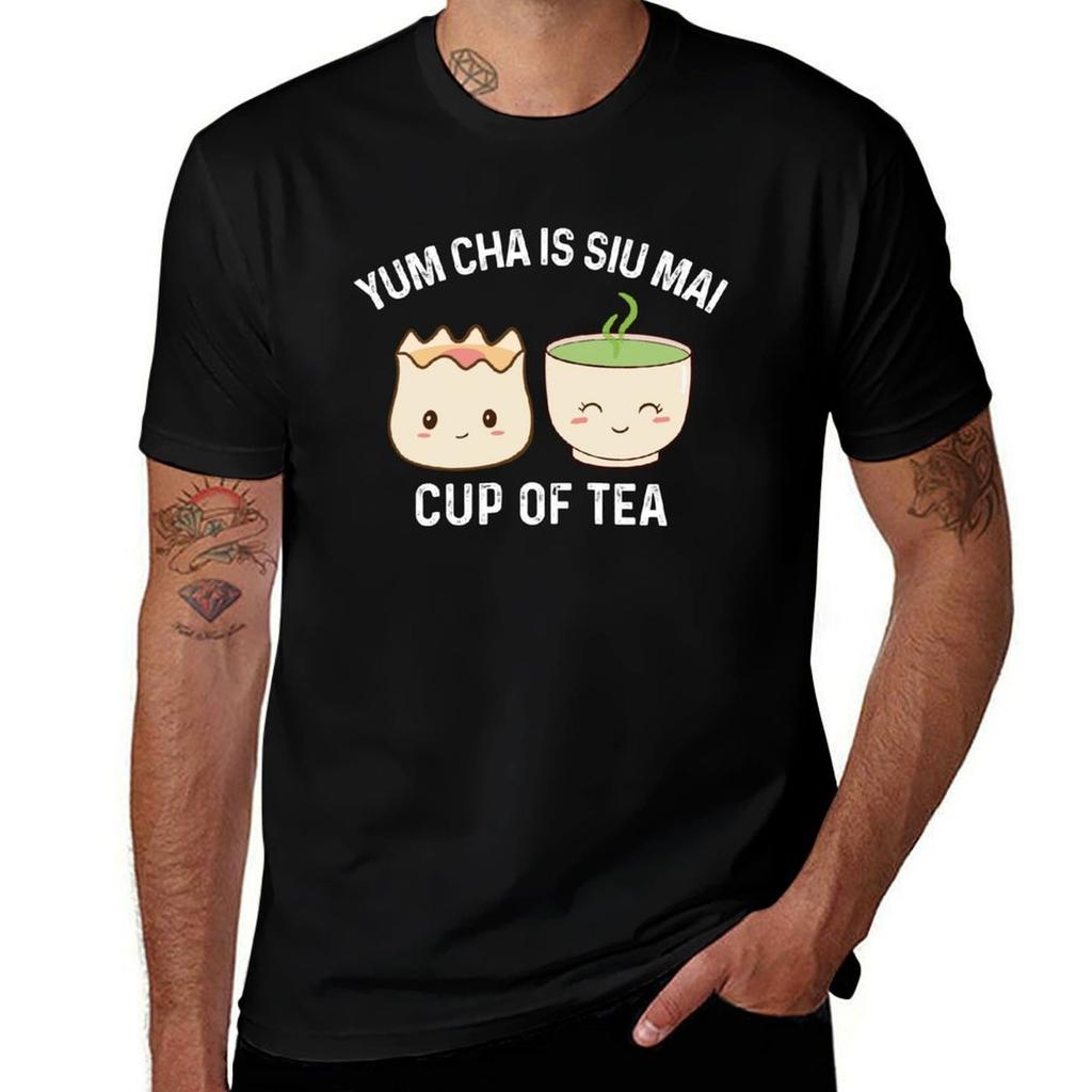 Yum cha is siu mai cup of tea TShirt Construction Work Tee Shirt