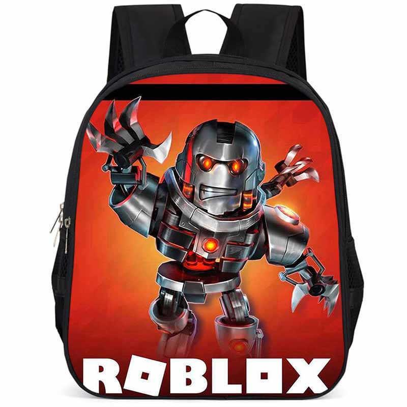 Roblox Large Capacity Lightweight Oxford Cloth School Backpack For Kids Boys Girls