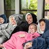 Blanket Sweatshirt Blanket Sweatshirt Warm Thick Hooded Sweatshirt Blanket Sweatshirt Blue