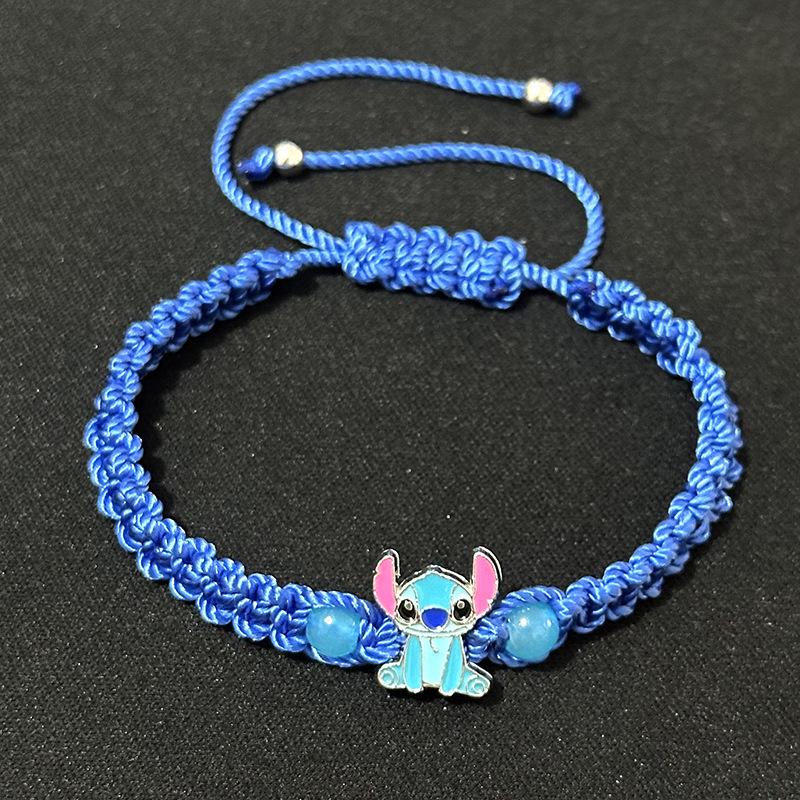 Blue Stitch Handmade Cartoon Anime Bracelet