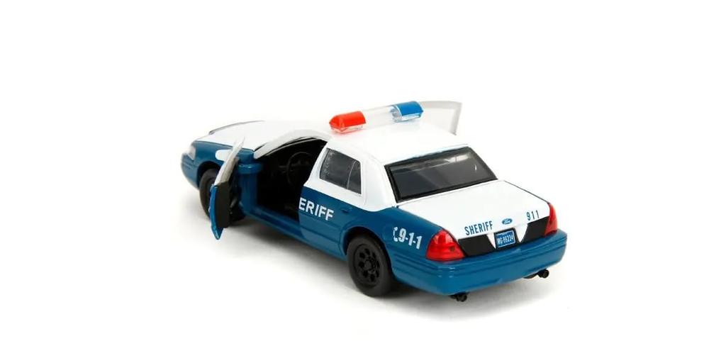 Kyosho JADA TOYS Scale Ford Crown Victoria Sheriff Walking Finished Model JADA35728 1/32 (The Dead)