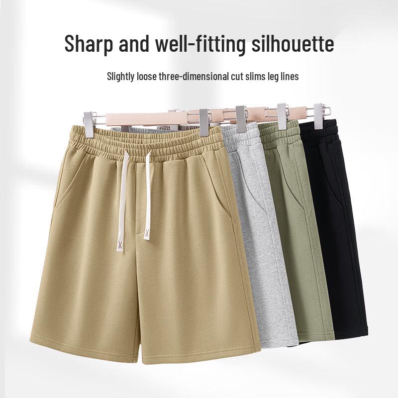 JEEP SPIRIT Men's Summer Breathable Casual Sports Shorts
