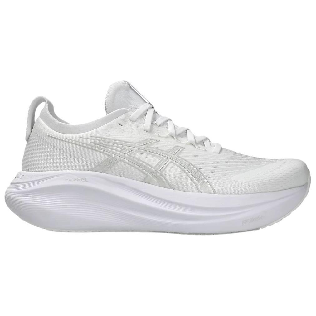 New Asics Gel Nimbus 27 White Glacier Grey 1011B958-100