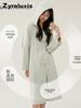 Women's Plush Bathrobe with Hooded Sleepwear for Warm Cozy Comfort