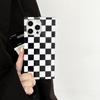 For iPhone 13 Pro Max Square Case Pattern TPU Soft Phone Cover Glossy Surface