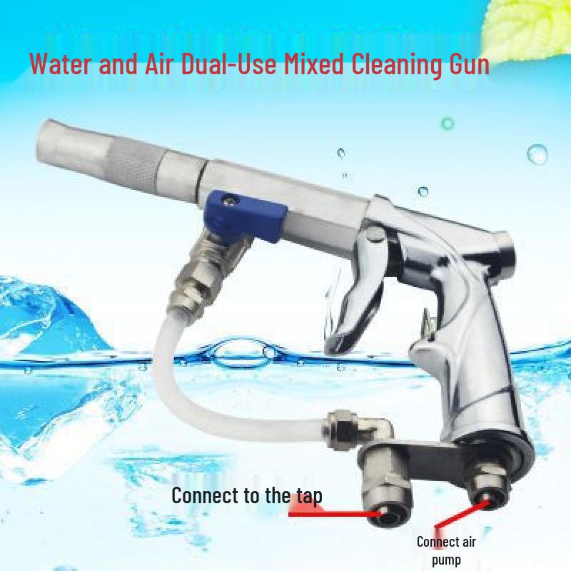 Dual-Use High-Pressure Water & Steam Car Wash Cleaning Gun