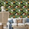Tropical Leaves Wallpaper for Living Room and Bedroom 50x1000