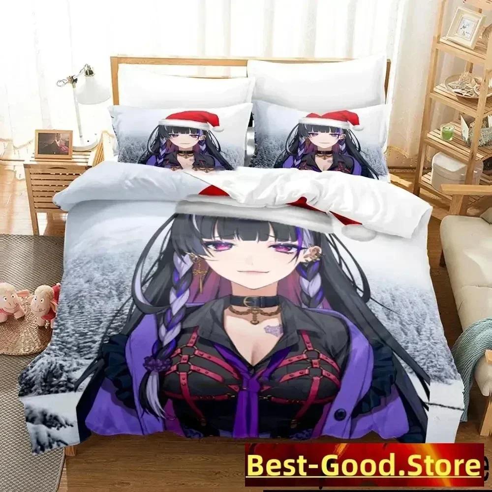 Comforter 3D Print Anime Meloco Kyoran Bedding Set Bed Set Comforter King Queen Size Boys Adult Bedding
