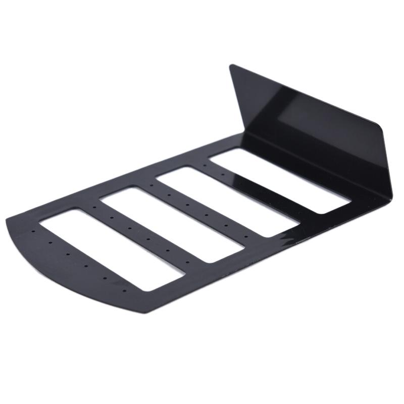 24/48/72 Holes Jewelry Organizer Holder Stand Plastic Earring Display Show Case