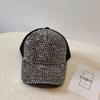 Douyin Internet celebrity hat women's tide spring rhinestone mesh hat fashionable personality versatile women's cap sun hat