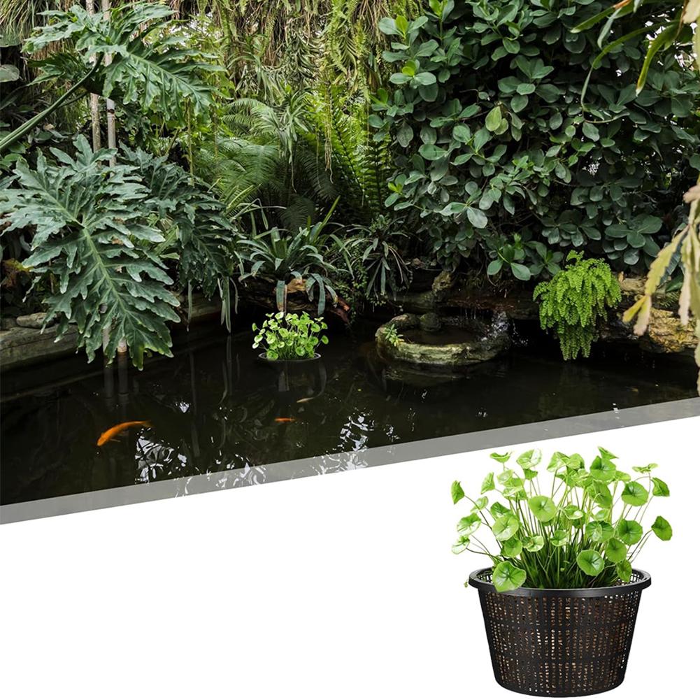 Easily Manageable Aquatic Baskets Pack of Five at Size Eight Point Three Inch