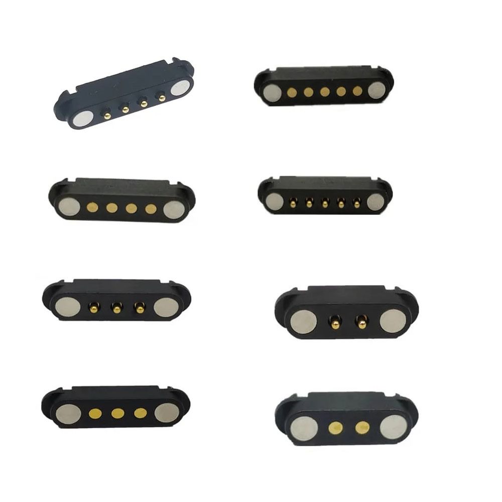 2Pin 3Pin 4Pin 5Pin DC Magnetic Pogo Pin Connector 2A Magnetic Contact Connector