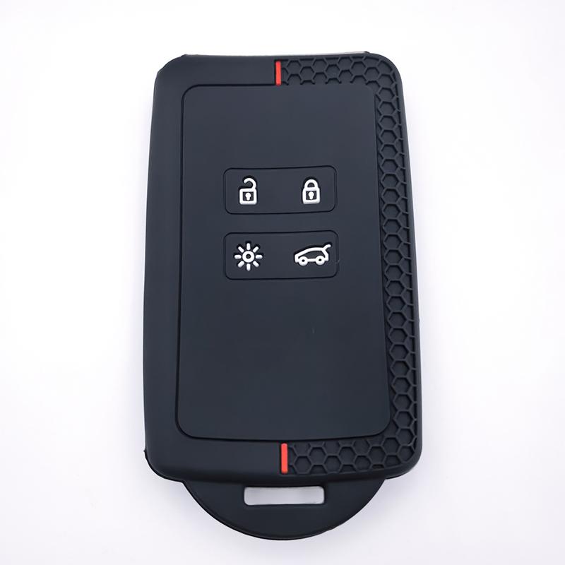 

For Renault Clio 5 Megane 4 Zoe Kadjar Captur Arkana Koleos Silicone Car Key Case Cover For Dacia Duster Logan 3 Jogger Sandero
