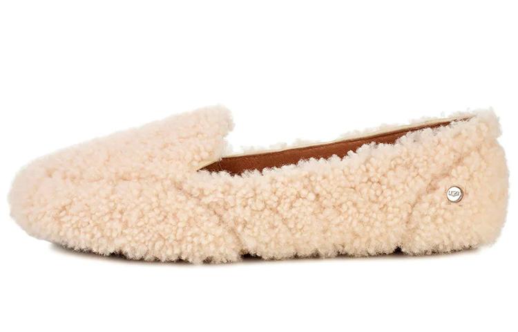 UGG Hailey Fluff Лоферы-слипоны  Natural  Женские 1095108-NAT 36