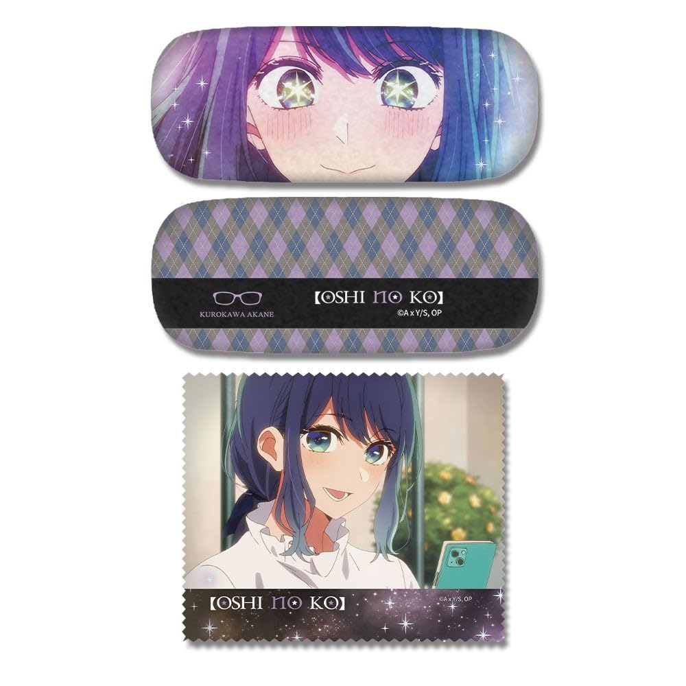 Oshi no Ko Glasses Case Set Akane Kurokawa MCAN-O004-m03