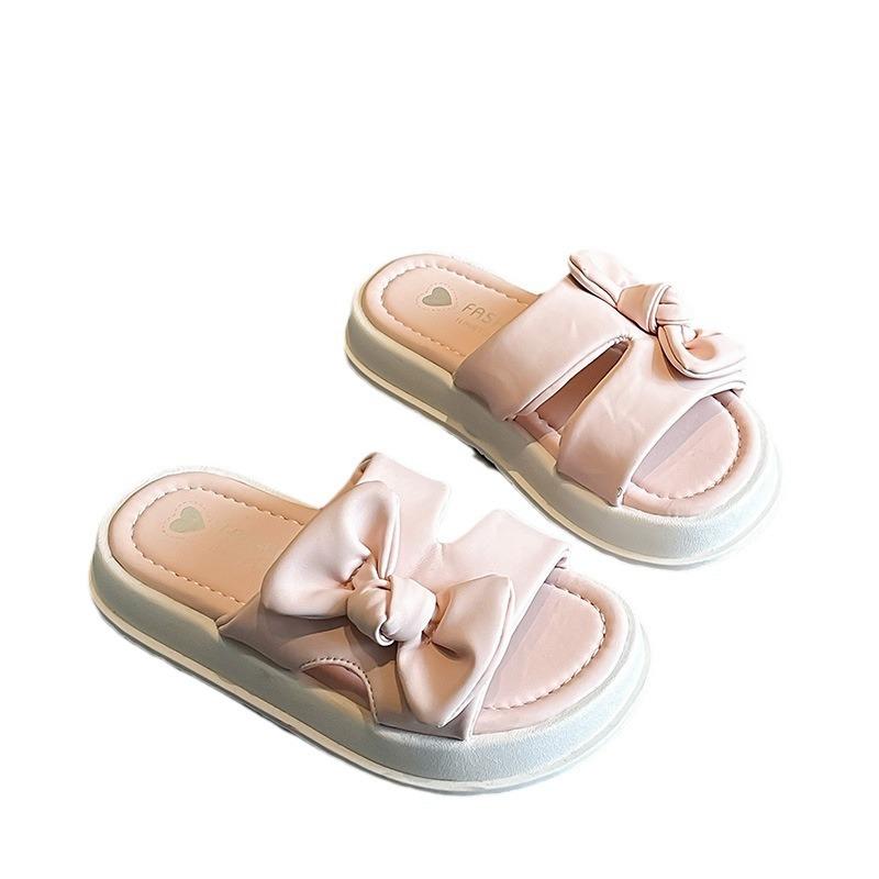 Sommersandalen Mode Neu Vielseitig Mädchenschuhe Komfort Weich Süße Kinderslipper Strandurlaub Strand Kinderschuhe Pantuflas