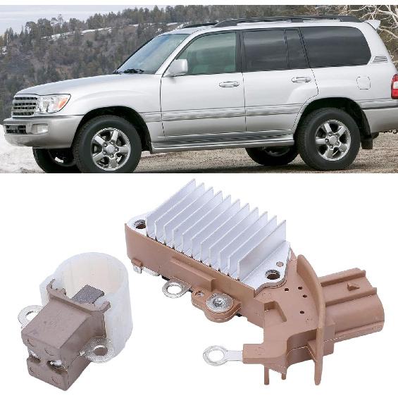 Alternator Regulator Set 2770064130, Alternator Voltage Regulator with Brush Holder 1260001810 Replacement for Camry