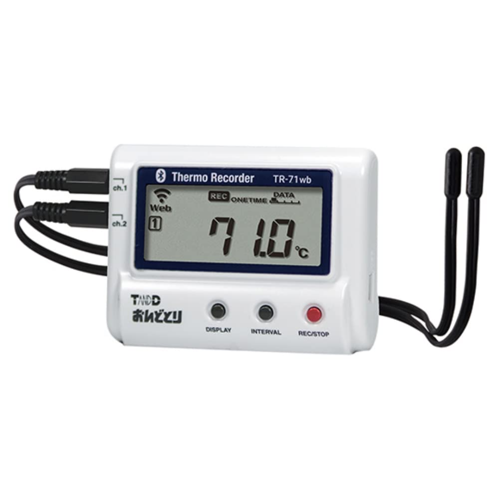 

T Day Temperature Recorder Tondori & (Wireless LAN) TR-71wb