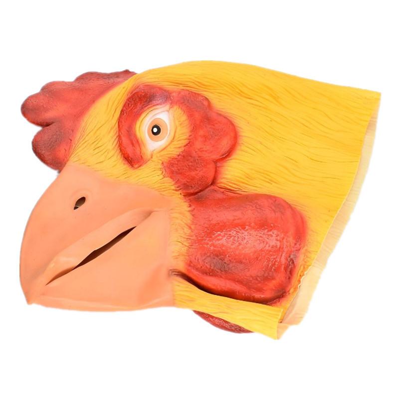 Headgear Rooster Halloween Animal Head Mask For Party Costumes And Themed Events
