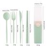 Wheat Straw Portable Cutlery Set