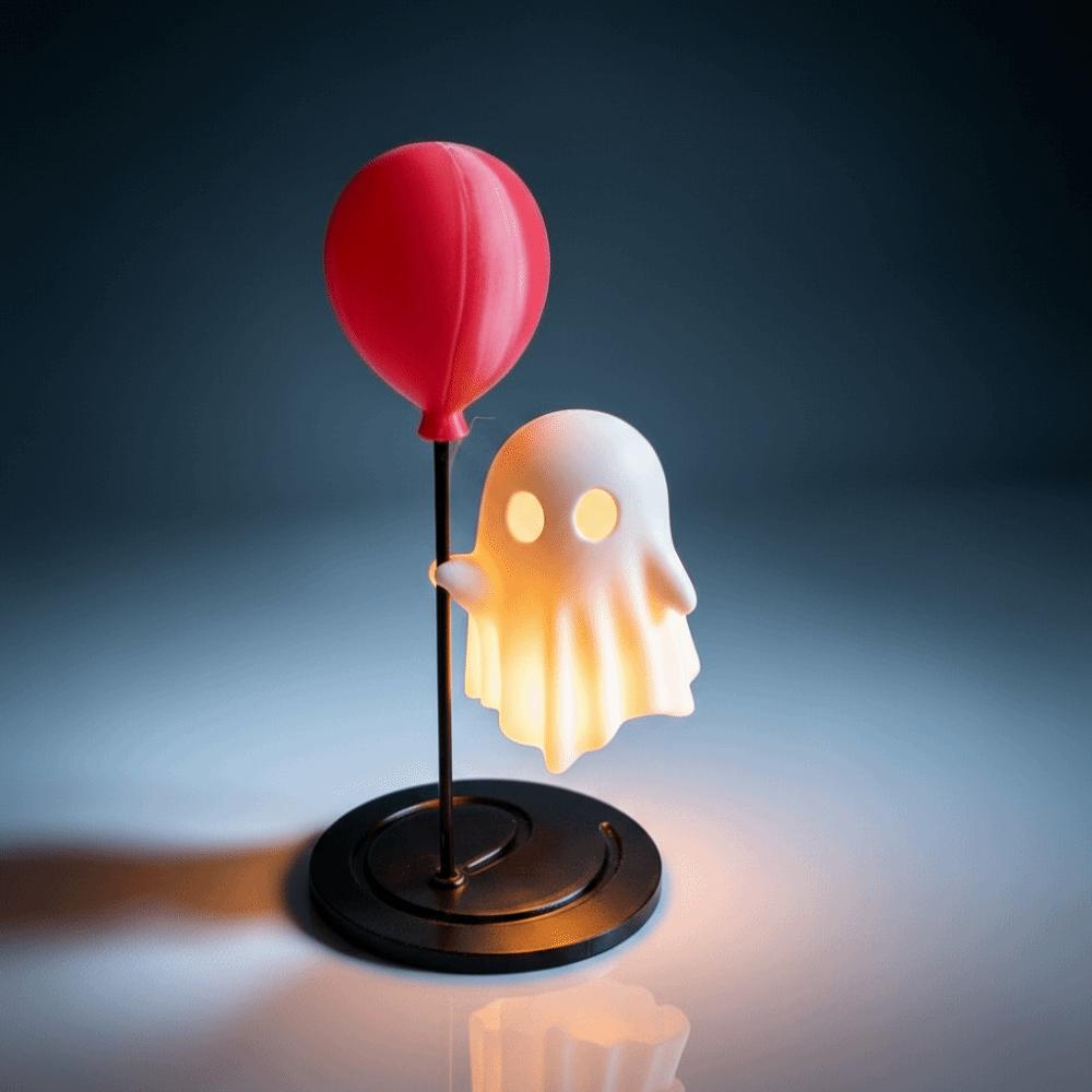 Cute Halloween Lamp LED Balloon Ornament Atmosphere Lamp Desktop Light  Bedroom