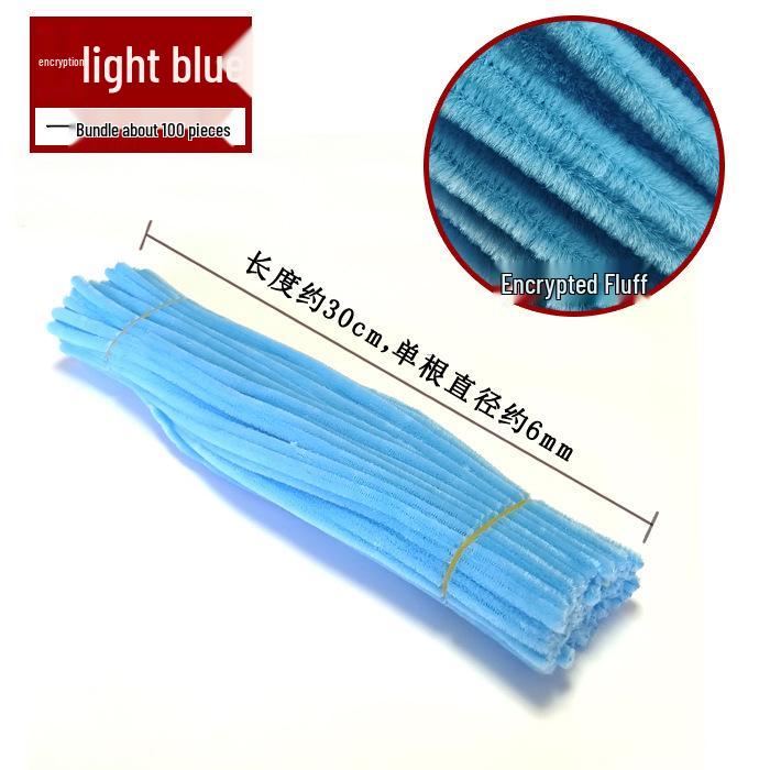 Super Dense Velvet Chenille Stems Sunflower Bouquet DIY Kit with Eco-Friendly Pipe Cleaners