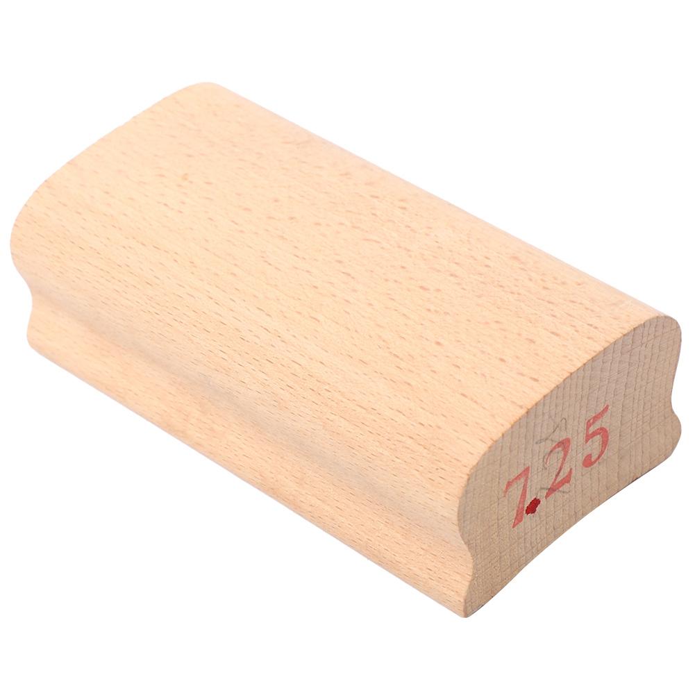 Guitar Fingerboard Radius Sanding Block Fret Leveling Tool with Abrasive Paper(7.25  )
