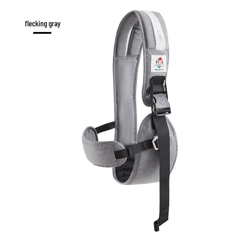 Lumbar Support Baby Waist Stool Carrier - Hands-Free, Front-Facing, Toddler Hug Support.